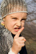 The angry little girl
