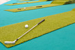 mini golf inside interior