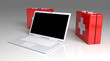 Erste Hilfe für Laptops