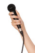 black microphone