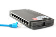 Router with  connecting cord