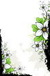 Grunge flowers