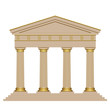 Temple en style dorique Temple en style dorique
