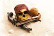 Pirate skull- full view