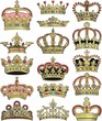 crown and coronet vector collection
