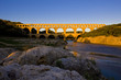 Roman aqueduct, Pont du Gard, Languedoc-Roussillon, France Roman aqueduct, Pont du Gard, Languedoc-Roussillon, France