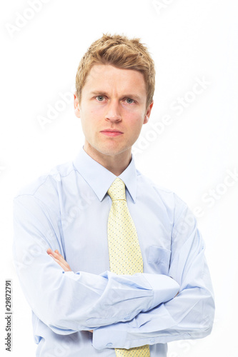 Photo: Angry businessman Angry businessman