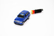 Foto: Auto zieht Batterie Auto zieht Batterie