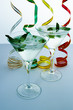 Cocktail with mint leaf