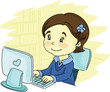 Little blogger