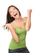 Winner success woman Winner success woman