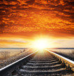 railway to sunset railway to sunset