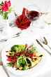 Photo: Gesund Essen Bio Diät Salat Wein Rotwein Gesund Essen Bio Diät Salat Wein Rotwein