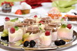 süße Nachspeise Sahne Torte Obst Vanille Schoko