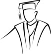 Vector: graduate concept graduate concept