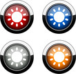 Collection of color web buttons