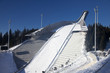 New Holmenkollen ski jump in Oslo Norway New Holmenkollen ski jump in Oslo Norway