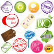 Vector: Advertising elements Advertising elements