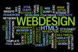 Webdesign Word Cloud