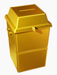 goldene Wahlurne