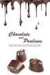 Hot chocolate pralines