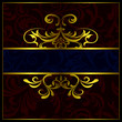 Abstract Luxury Floral Frame Abstract Luxury Floral Frame