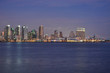 Bay and skyline
