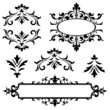 Vector Ornate Ornament Set Vector Ornate Ornament Set