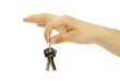 key in hand