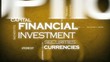 Financial investment tag cloud animation Financial investment tag cloud animation