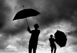Struggling with umbrellas