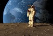 The astronaut