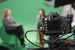 Foto: Digital SLR camera with video accessories Digital SLR camera with video accessories
