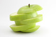 Sliced Green Apple Sliced Green Apple
