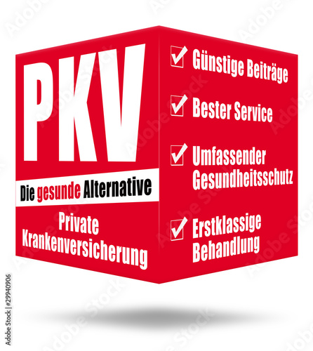 Illustration: 3d private krankenversicherung pkv 3d private krankenversicherung pkv