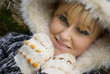 Winter woman all cozy Winter woman all cozy