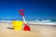 at the beach