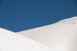 Foto: Ski lift in snow covered mountains Ski lift in snow covered mountains