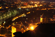Night panoramic view of Tbilisi, Georgia Night panoramic view of Tbilisi, Georgia