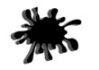 tache d'encre 3d