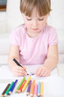 girl drawing