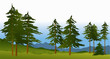 Green forest