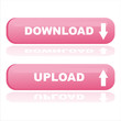 pink web buttons download and upload pink web buttons download and upload