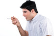 Feeling sick during smoking