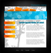 Website template, vector Website template, vector
