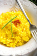 saffron rice on dish