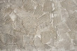 rough dabs of putty on the wall