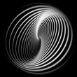 Abstract background with spiral movement.