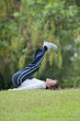 Beautiful Woman doing Fitness and Yoga Beautiful Woman doing Fitness and Yoga