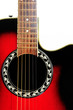 Guitar close-up - musical background